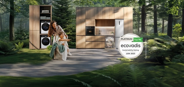 Gorenje câştigă distincţia de platină în cadrul EcoVadis. Practicile de sustenabilitate ale companiei, în top 1% la nivel global