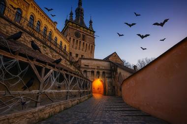 Sighişoara, oraşul lui Vlad Ţepeş, devine capitala Halloweenului în acest weekend. Cetatea medievală se transformă într-un tărâm al legendelor şi al magiei, la prima ediţie a festivalului „Halloween în Cetate”