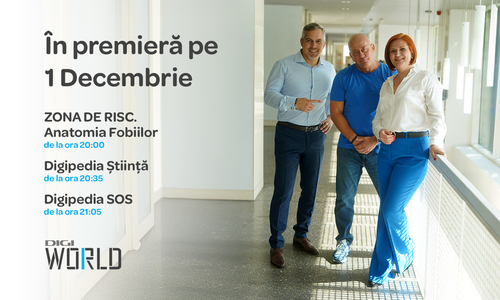 Digi World sărbătoreşte Ziua Naţională cu trei producţii în premieră