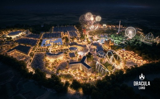 România lansează conceptul proiectului DraculaLand - o investiţie privată de peste 1 miliard de euro, concepută să devină cea mai mare destinaţie de entertainment, retail şi tehnologie de pe continent
