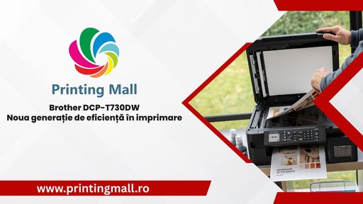 Brother DCP-T730DW: Noua generaţie de eficienţă în imprimare