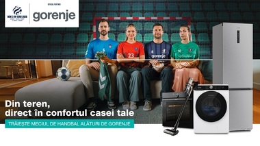 Gorenje este partener oficial al EHF EURO Masculin 2026
