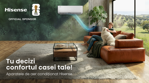 Hisense, lider de piaţă pe segmentul AC, lansează noi soluţii inteligente de aer condiţionat