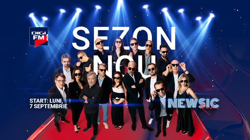 Din 7 septembrie, vedetele Digi FM se întorc la microfon într-un nou sezon de Newsic Radio
