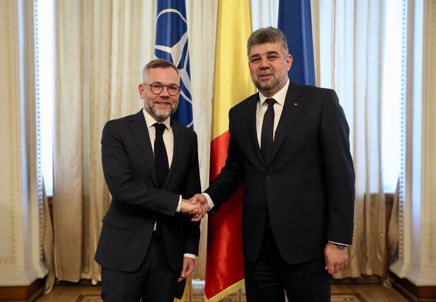 Marcel Ciolacu a discutat cu Michael Roth, preşedintele Comisiei pentru Afaceri Externe, şi i-a transmis că Germania poate conta pe România ca pilon de stabilitate în regiune