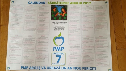 PSD şi PMP distribuie în Argeş calendare ”ortodoxe”, dar cu siglele de partid. Patriarhia: E regretabil că s-a ajuns atât de departe
