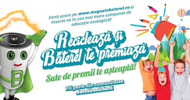 Campanie naţională de educaţie ecologică şi stimulare a colectării selective, în peste 1100 de şcoli