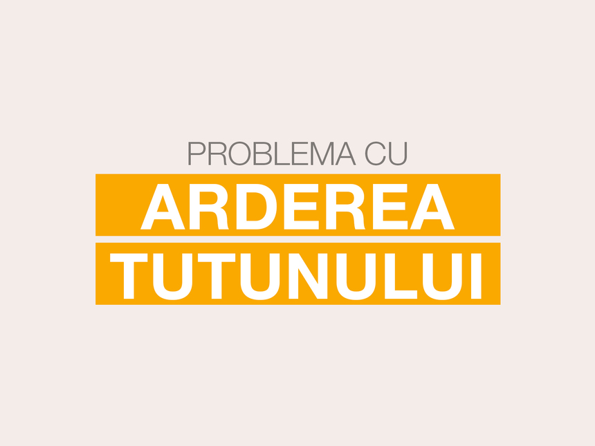 Problema este arderea tutunului, nu nicotina