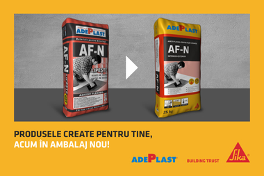 De ce produsele Adeplast au ambalajele schimbate în culoarea Sika?