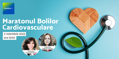 Medika TV – Maratonul bolilor cardiovasculare. Suntem lângă inima ta, ascultă sfaturile medicilor!
