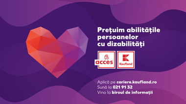 Kaufland România îşi continuă angajamentul de a promova diversitatea şi incluziunea pe piaţa muncii