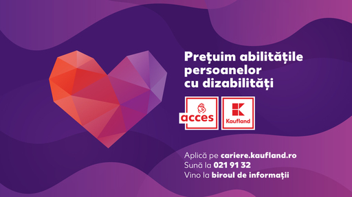 Kaufland România îşi continuă angajamentul de a promova diversitatea şi incluziunea pe piaţa muncii