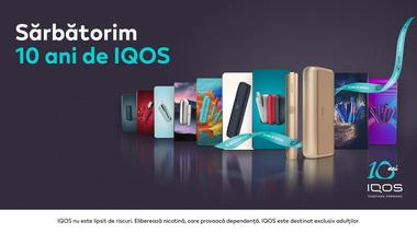 10 ani de IQOS!
Philip Morris International aniversează 10 ani de călătorie către un viitor fără fum
