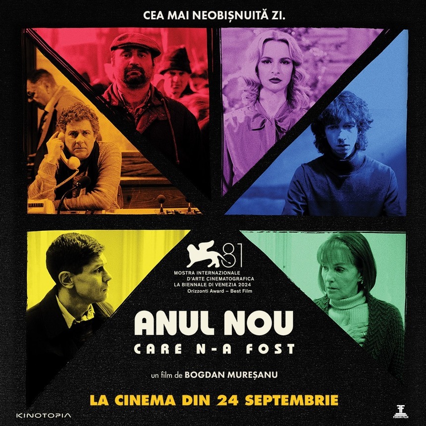 Mihai Călin, Nicoleta Hâncu, Adrian Văncică, Andrei Miercure, Emilia Dobrin şi Iulian Postelnicu - protagoniştii filmului „Anul Nou care n-a fost”! Echipa filmului a fost sărbătorită la Cinema City VIP ParkLake
