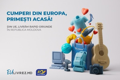 Visezi să aduci Europa mai aproape de tine? Vizitează www.eulivrez.md şi descoperă o lume nouă de oportunităţi!