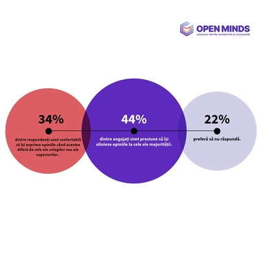 Ce aduce românii împreună şi ce îi desparte în prag de alegeri? „Barometrul Diversităţii şi Incluziunii", ediţia mai 2025: Românii cred în respect şi sprijin reciproc, dar aproape 40% dintre ei se tem că opiniile diferite duc la conflict şi marginalizare la locul de muncă