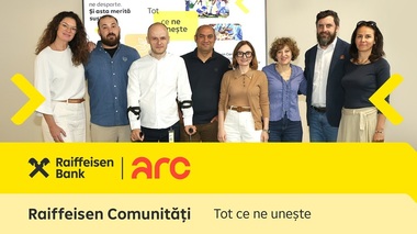 Raiffeisen Comunităţi continuă să susţină TOT CE NE UNEŞTE cu granturi în valoare totală de 1 milion de euro