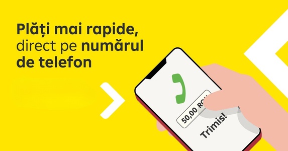Transferuri de bani instant doar cu numărul de telefon direct din Smart Mobile