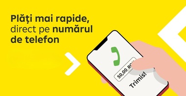 Transferuri de bani instant doar cu numărul de telefon direct din Smart Mobile