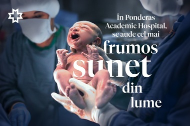 Maternitatea REGINA MARIA s-a relocat în cadrul Ponderas Academic Hospital, devenind Maternitate şi Centru de Chirurgie Fetală şi Neonatală