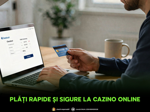 Plăţi rapide la cazino online - care sunt cele sigure metode