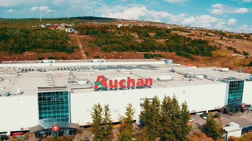 Auchan Renewable Energy extinde reţeaua la 40 de locaţii pentru care furnizează energie: cca. 60% provine din surse regenerabile