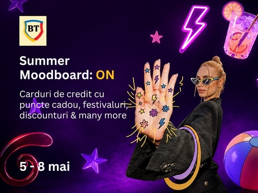 Banca Transilvania începe o campanie pentru tineri în vara festivalurilor şi vacanţelor