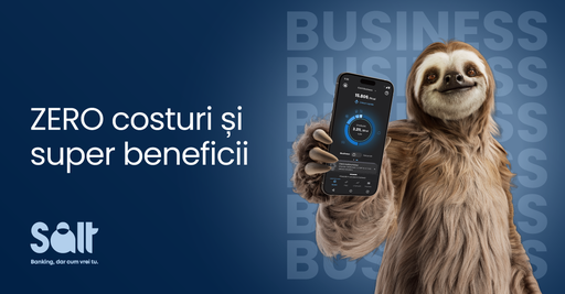 Ultimele zile pentru SALT23: super beneficii pentru noul tău cont Salt Business