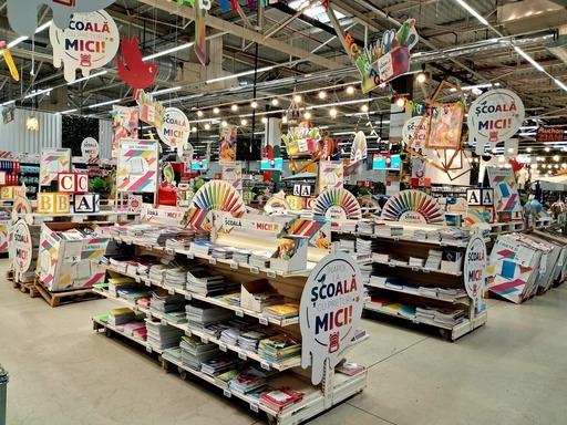 Back to School la Auchan: peste 2.000 de articole pentru şcoală la preţuri mici, colecţii în tendinţe şi o campanie de reciclare cu reduceri la rechizite
