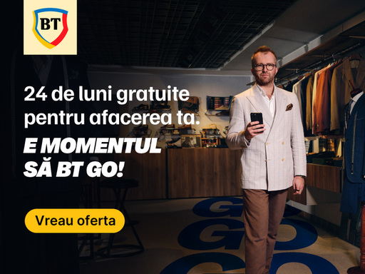 Banca Transilvania îşi deschide porţile cu acces gratuit pentru companii, timp de 24 de luni, la pachetul de business banking
