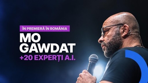 Tehnologia AI între utopie şi distopie: Mo Gawdat şi alţi 20 de experţi tech dezbat tema zilei la IQ Digital Summit Bucharest, pe 15 octombrie