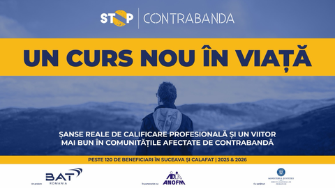 Programul ANOFM - BAT România continuă să genereze oportunităţi de angajare în comunităţile afectate de contrabandă