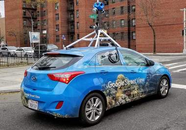 Maşinile folosite de Google pentru serviciul său de hărţi monitorizează şi calitatea aerului