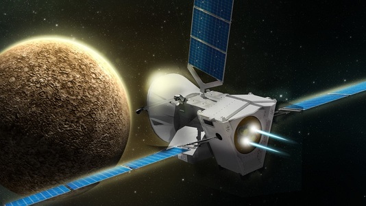 Misiunea spaţială BepiColombo a pornit într-o călătorie de şapte ani spre Mercur