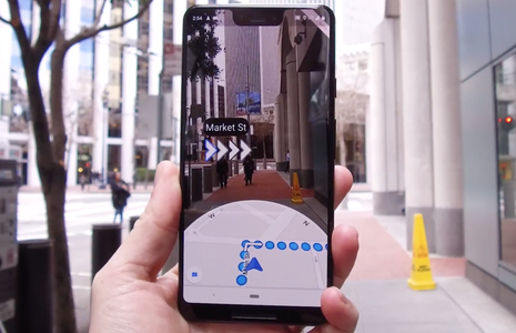 Orientarea cu ajutorul realităţii augmentate din Google Maps este disponibilă pe Android şi iOS
