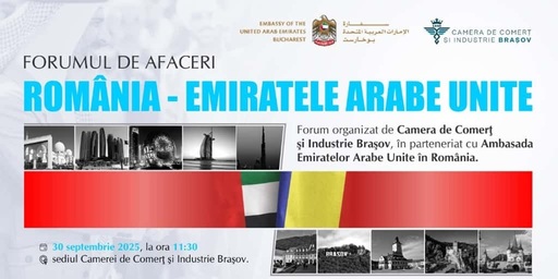 Romania – United Arab Emirates Business Forum, a concrete step towards new economic partnerships