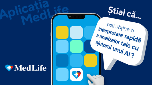  MedLife lansează primul asistent AI care oferă ghidaj medical personalizat, direct în aplicaţie