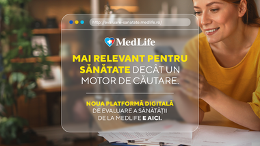 Platforma MedLife de evaluare a sănătăţii: asistentul tău medical digital, gratuit şi imediat