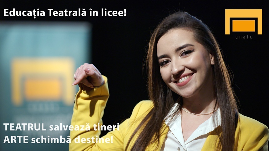 Elevii din clasa a XI-a vor studia Educaţia Teatrală