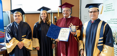 José María del Corral, preşedinte al Fundaţiei pontificale Scholas Occurrentes, Doctor Honoris Causa al SNSPA