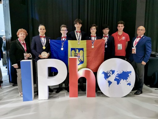 Ministerul Educaţiei: O medalie de aur, patru de argint şi două premii speciale pentru România, la Olimpiada Internaţională de Fizică 2025 / Au participat 406 elevi din 87 ţări