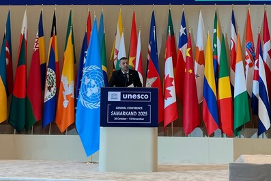 Ministrul Educaţiei, la Conferinţa Generală a UNESCO / Daniel David a reafirmat angajamentul României de a rămâne ”ferm dedicată susţinerii şi promovării agendei UNESCO în toate domeniile de competenţă”