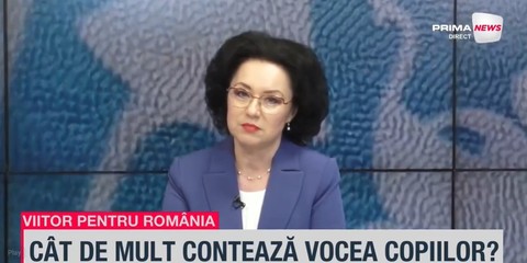 Luciana Antoci: Avem consiliere în şcoli, dar elevii nu au încredere să o folosească – doar 19% cer ajutor