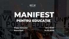 Studenţii pregătesc un protest în Piaţa Victoriei – Manifest pentru educaţie, reacţie faţă de intenţia Guvernului de a aloca mai puţini bani decât anul trrecut Ministerului Educaţiei şi Cercetării 

