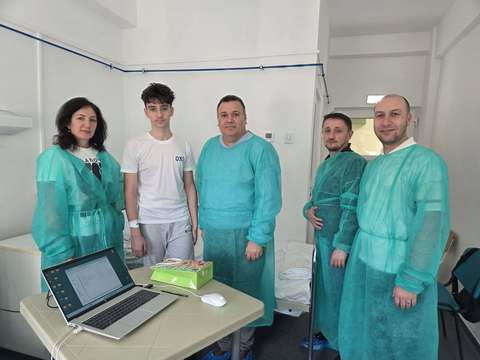 Darius Tănăsoiu a susţinut tot din salonul de spital barajul pentru selecţia în lotul naţional de juniori la Informatică

