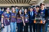 Nicuşor Dan îi felicită pe elevii români din lotul naţional de robotică, participanţi la Campionatul Mondial „FIRST Tech Challenge”, care au ocupat primele patru locuri ale competiţiei: Am fost impresionat de energia şi creativitatea lor - FOTO
