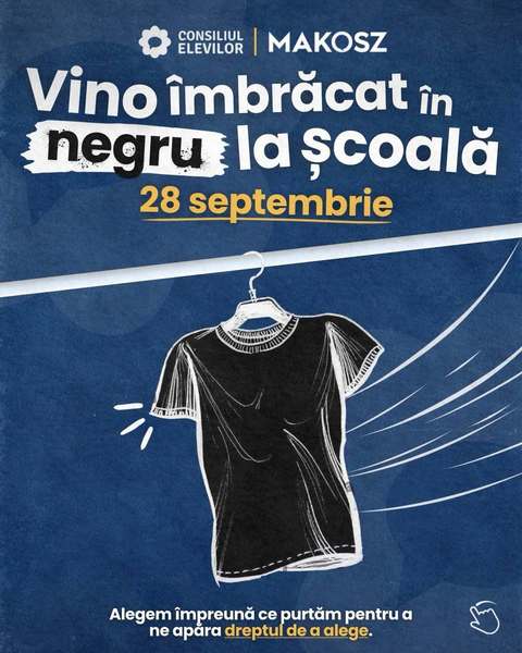 Consiliul National al Elevilor: Teoria (uni)formelor fără fond - Şcoala românească are probleme care nu se rezolvă cu acul şi aţa / Protest al elevilor, luni, faţă de introducerea uniformelor