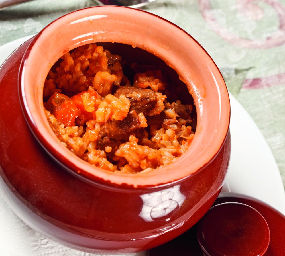 Pilaf cu carne de vită