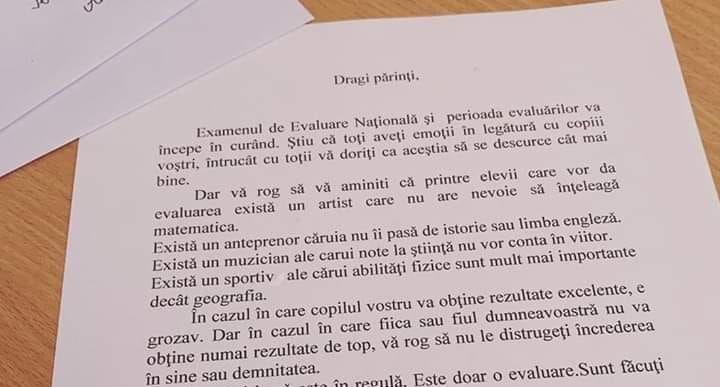 Scrisoarea Care I A Pus Pe Ganduri Pe Toţi Părinţii Priviţi Vă