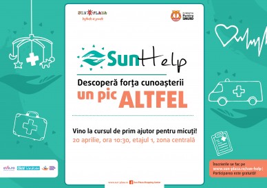 Curs gratuit de prim ajutor pentru cei mici si cei mari